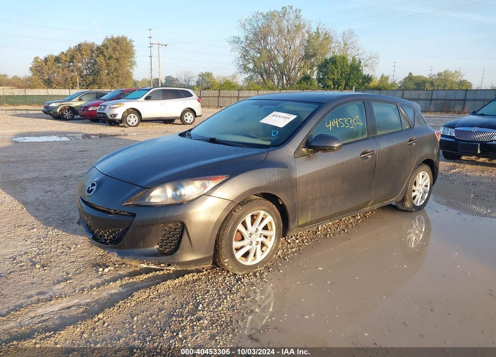 2012 MAZDA 3 I TOURING VIN: JM1BL1L82C1543842