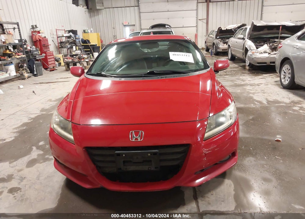 2011 HONDA CR-Z EX VIN: JHMZF1C65BS008306