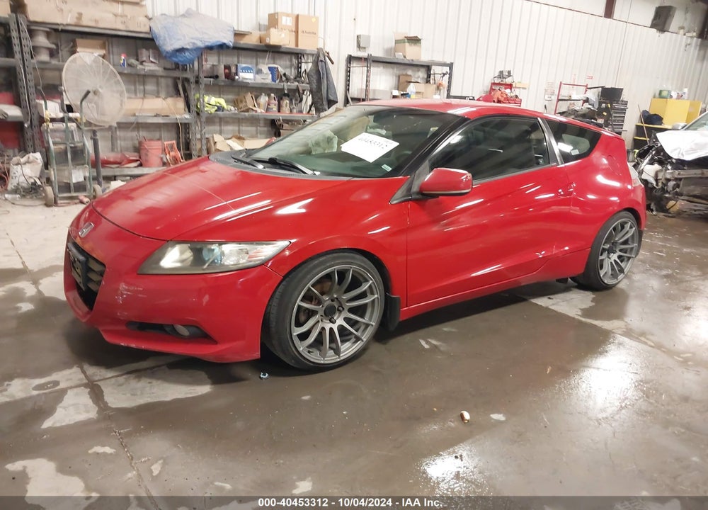 2011 HONDA CR-Z EX VIN: JHMZF1C65BS008306