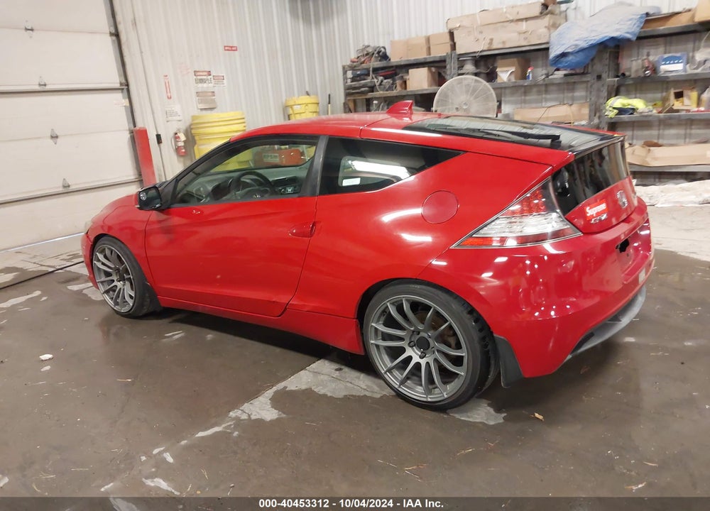 2011 HONDA CR-Z EX VIN: JHMZF1C65BS008306