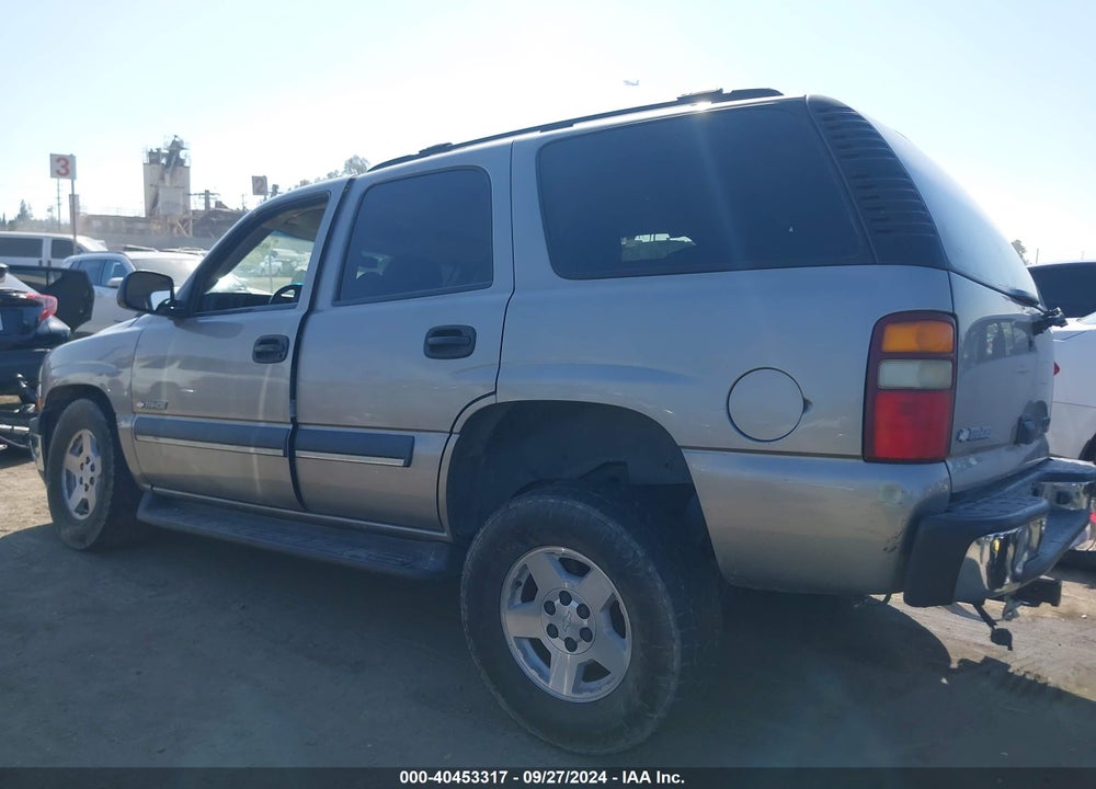 2003 CHEVROLET TAHOE LS VIN: 1GNEC13T63R290907