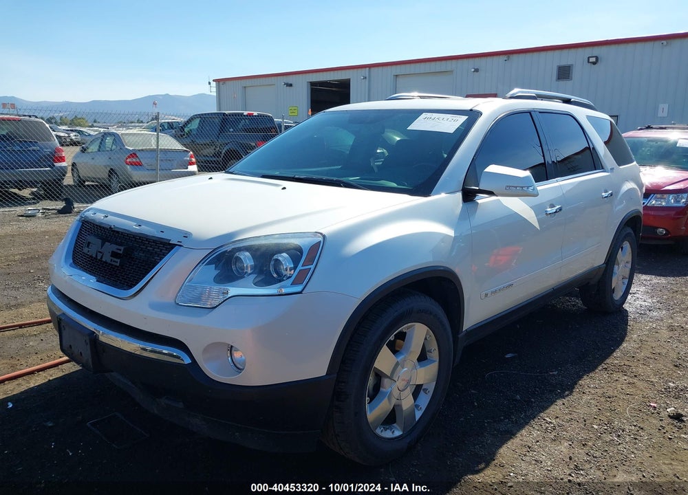 2008 GMC ACADIA SLT-2 VIN: 1GKEV33778J166401