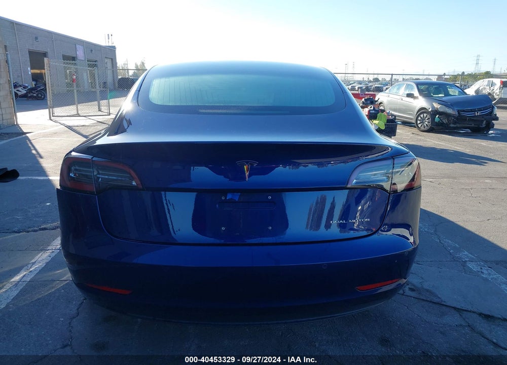 2018 TESLA MODEL 3 LONG RANGE/PERFORMANCE VIN: 5YJ3E1EB3JF063725