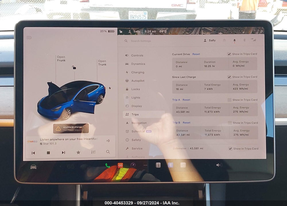 2018 TESLA MODEL 3 LONG RANGE/PERFORMANCE VIN: 5YJ3E1EB3JF063725