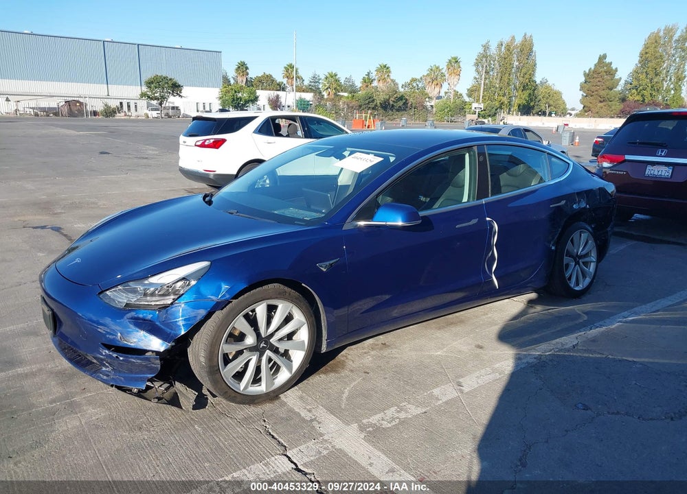2018 TESLA MODEL 3 LONG RANGE/PERFORMANCE VIN: 5YJ3E1EB3JF063725