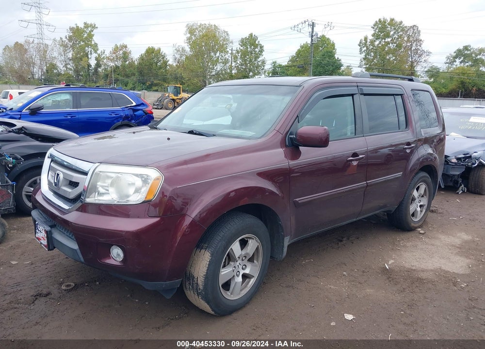 2009 HONDA PILOT EX VIN: 5FNYF48459B011459