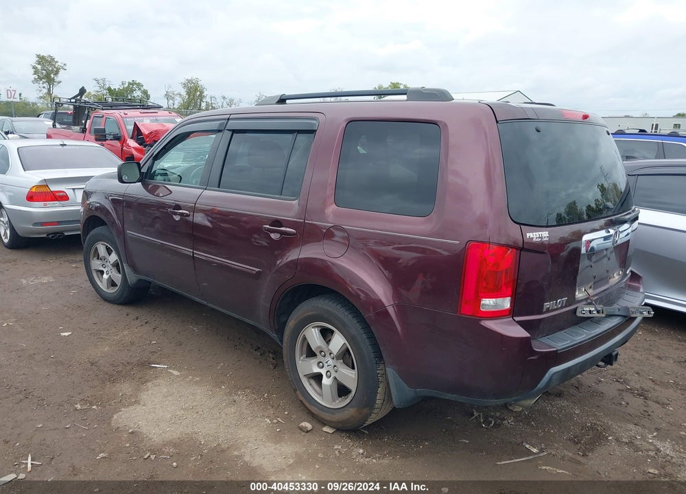 2009 HONDA PILOT EX VIN: 5FNYF48459B011459