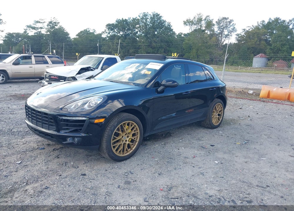 2016 PORSCHE MACAN S VIN: WP1AB2A51GLB45401