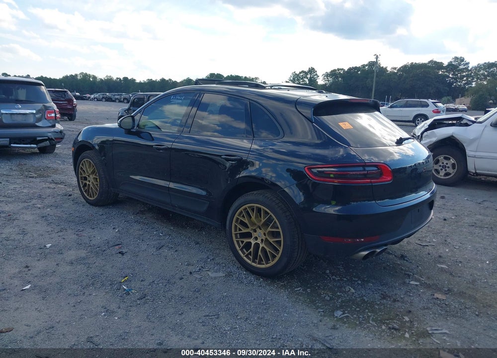 2016 PORSCHE MACAN S VIN: WP1AB2A51GLB45401