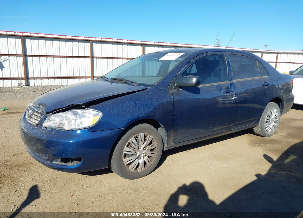2007 TOYOTA COROLLA CE VIN: JTDBR32E570134313