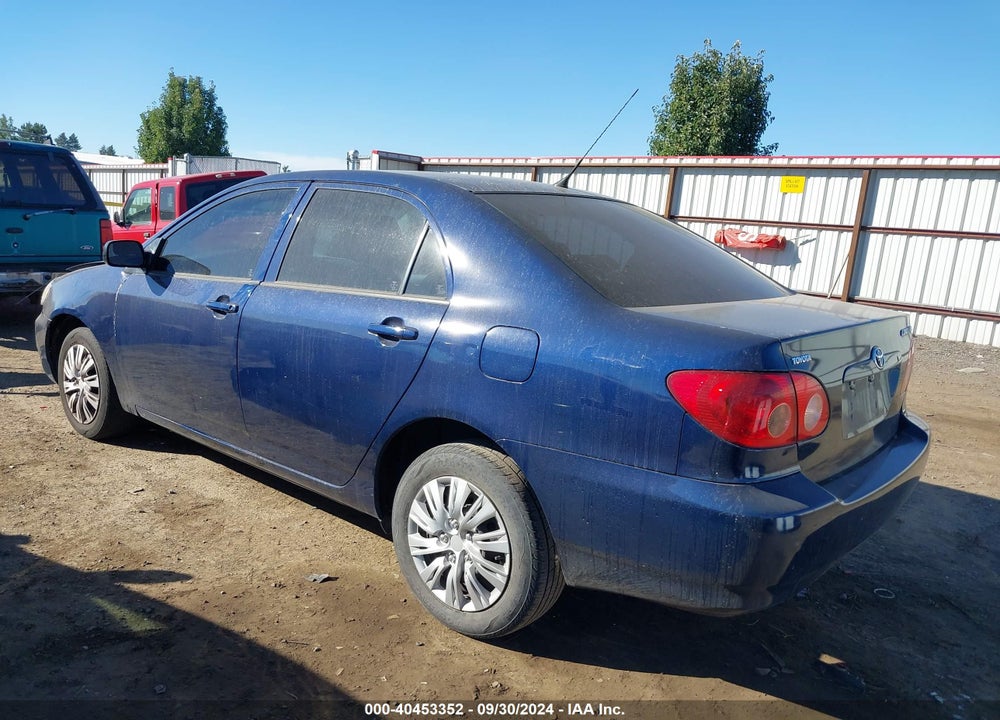 2007 TOYOTA COROLLA CE VIN: JTDBR32E570134313