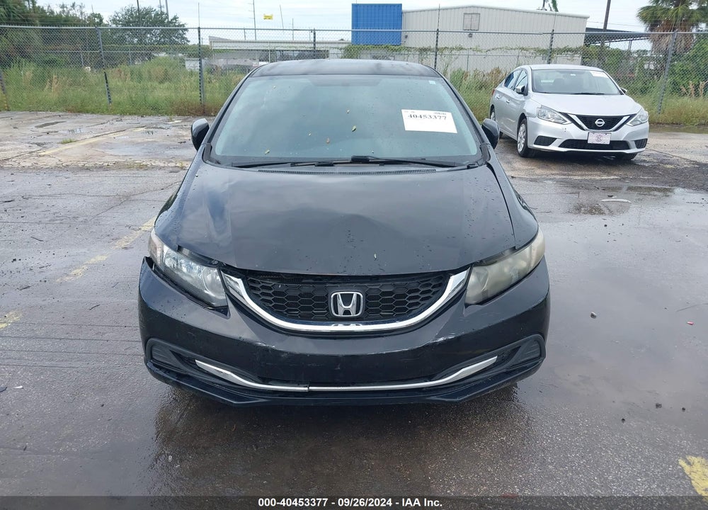 2015 HONDA CIVIC LX VIN: 19XFB2F53FE273548