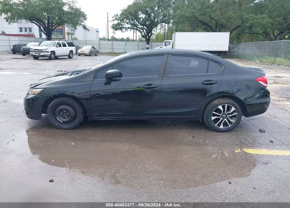 2015 HONDA CIVIC LX VIN: 19XFB2F53FE273548