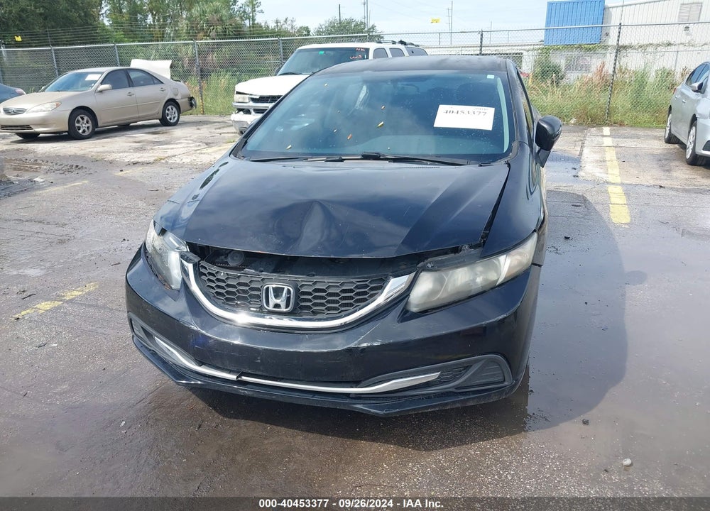 2015 HONDA CIVIC LX VIN: 19XFB2F53FE273548