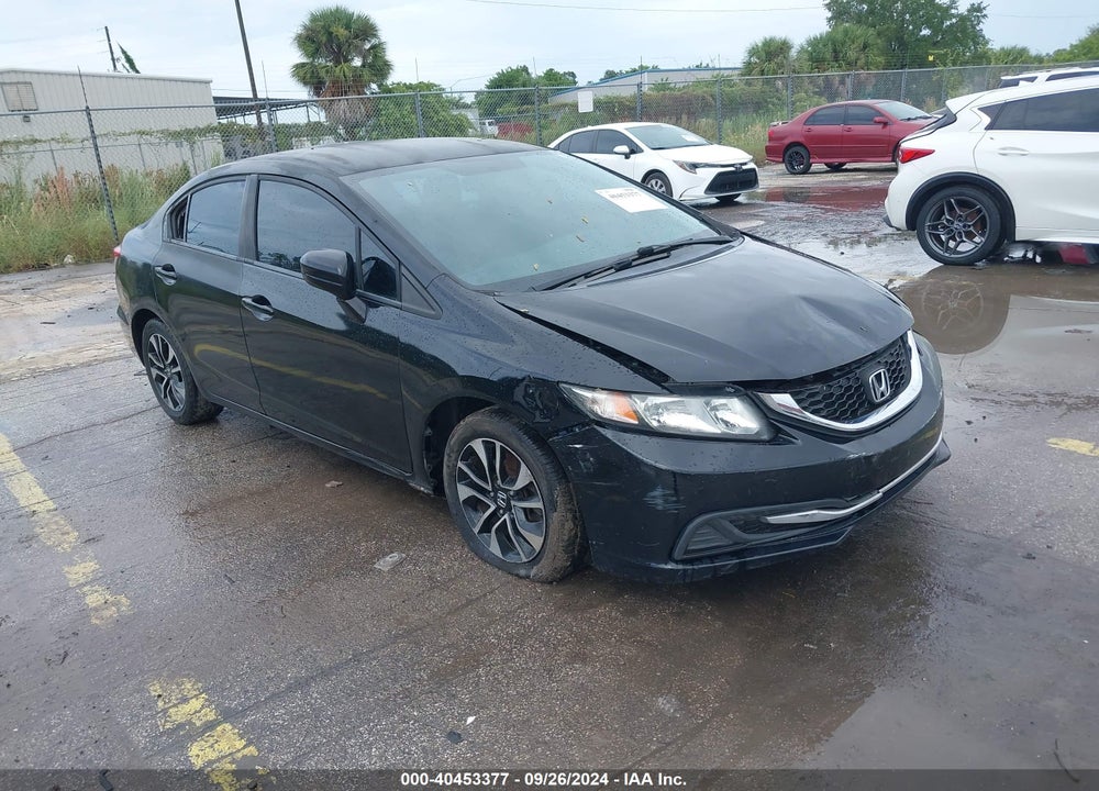 2015 HONDA CIVIC LX VIN: 19XFB2F53FE273548