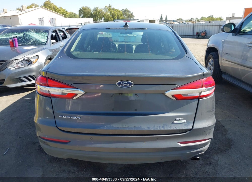 2019 FORD FUSION SE VIN: 3FA6P0HD6KR115420
