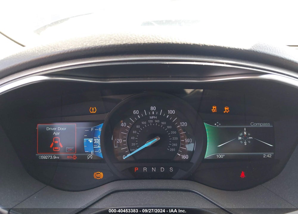 2019 FORD FUSION SE VIN: 3FA6P0HD6KR115420