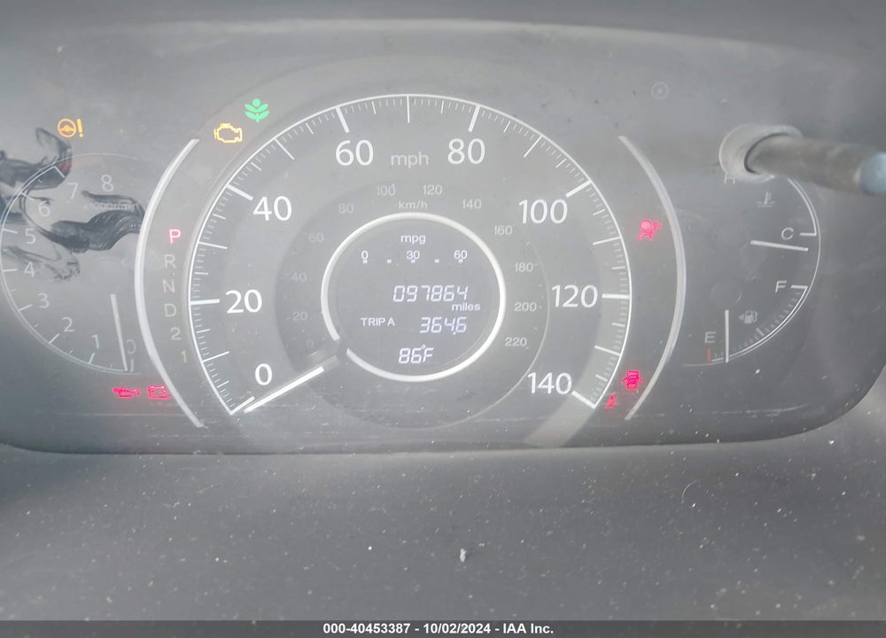 2014 HONDA CR-V EX-L VIN: 5J6RM3H75EL041108