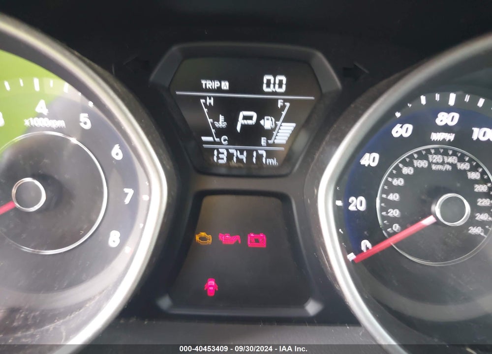 2014 HYUNDAI ELANTRA SE VIN: 5NPDH4AE8EH506388