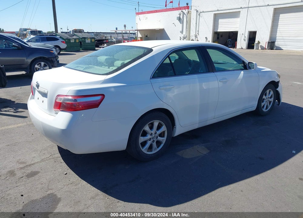 2007 TOYOTA CAMRY LE VIN: 4T1BE46K87U522531