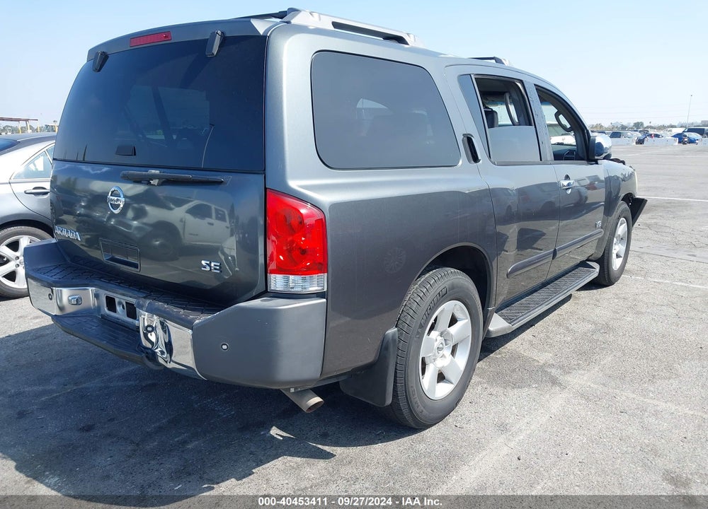 2007 NISSAN ARMADA SE VIN: 5N1AA08A87N714062