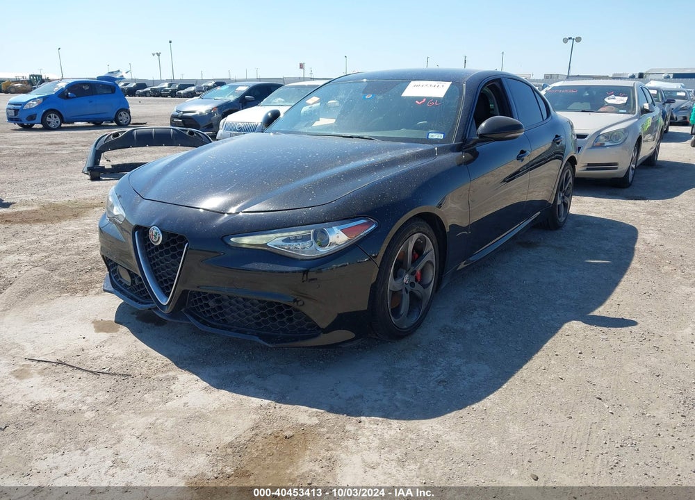 2018 ALFA ROMEO GIULIA RWD VIN: ZARFAEBN9J7582272
