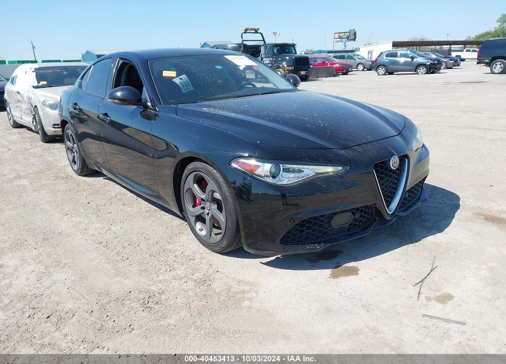 2018 ALFA ROMEO GIULIA RWD VIN: ZARFAEBN9J7582272