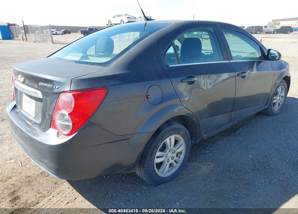 2014 CHEVROLET SONIC LT AUTO VIN: 1G1JC5SG8E4189329