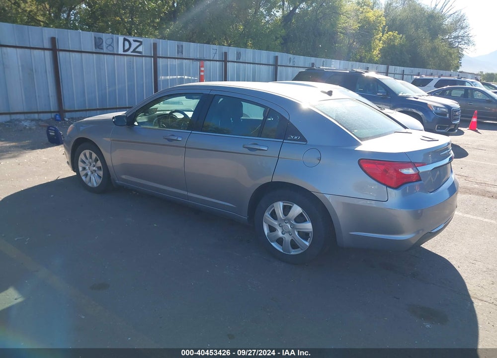 2014 CHRYSLER 200 LX VIN: 1C3CCBAB5EN122741