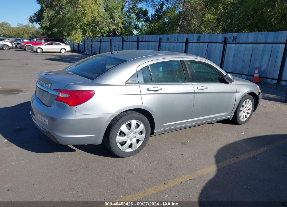 2014 CHRYSLER 200 LX VIN: 1C3CCBAB5EN122741