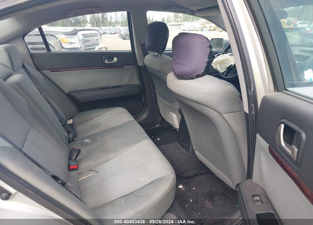 2009 MITSUBISHI GALANT ES/SPORT EDITION VIN: 4A3AB36F69E025543