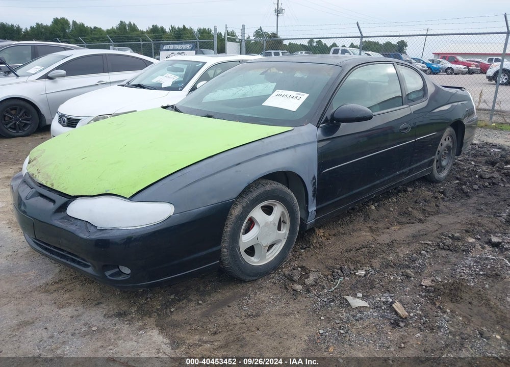 2003 CHEVROLET MONTE CARLO SS VIN: 2G1WX12KX39390778