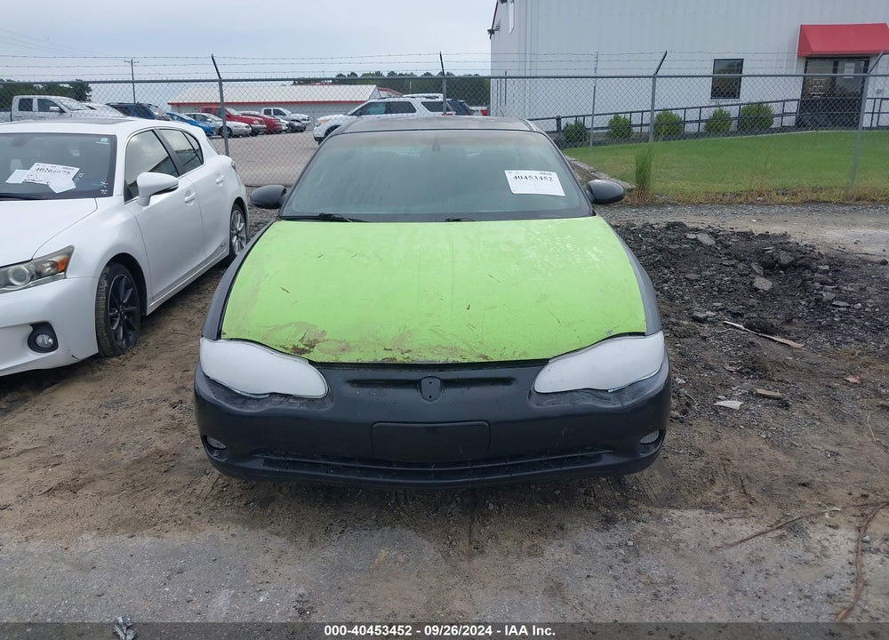 2003 CHEVROLET MONTE CARLO SS VIN: 2G1WX12KX39390778