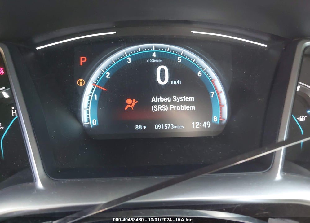 2017 HONDA CIVIC VIN: 2HGFC1F99HH636017