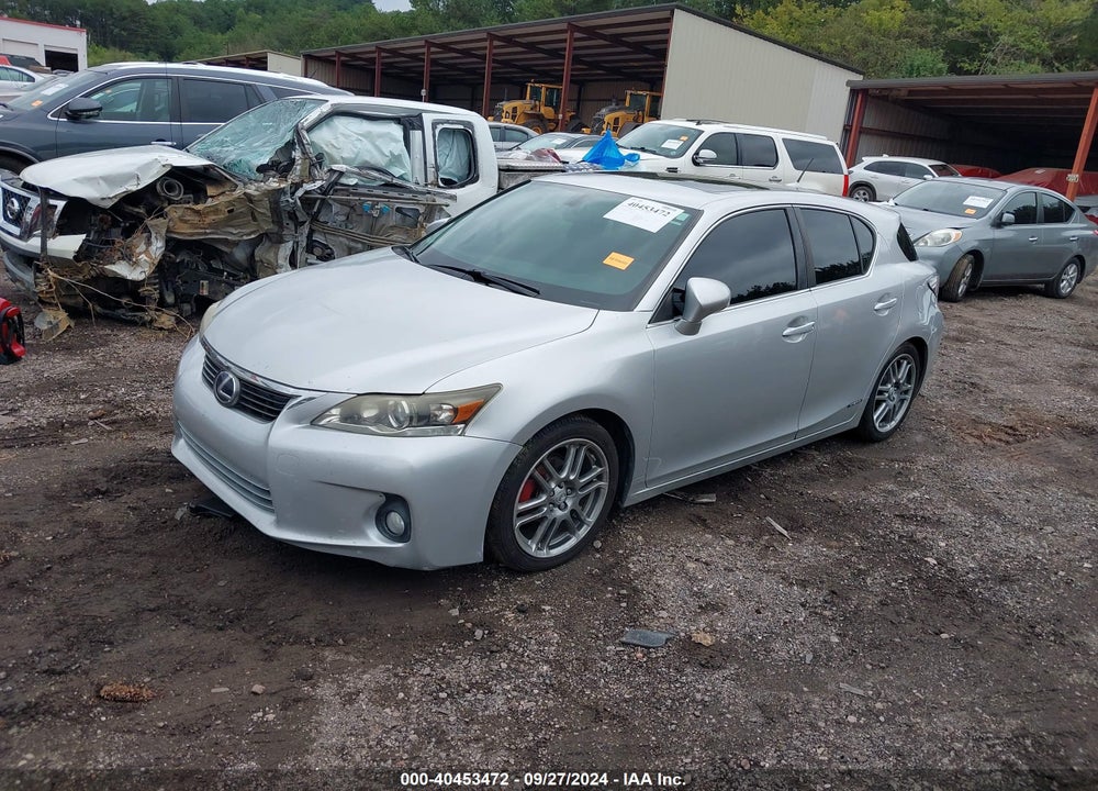 2013 LEXUS CT 200H VIN: JTHKD5BH5D2131110