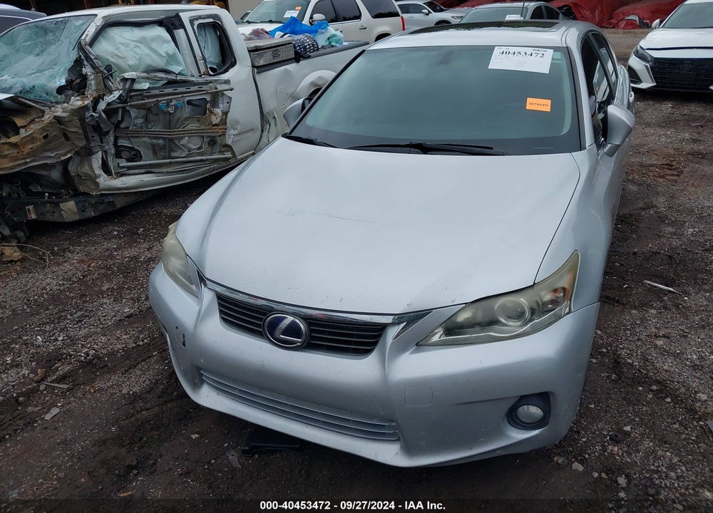 2013 LEXUS CT 200H VIN: JTHKD5BH5D2131110