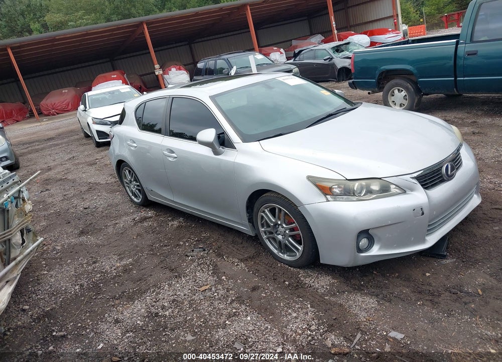2013 LEXUS CT 200H VIN: JTHKD5BH5D2131110