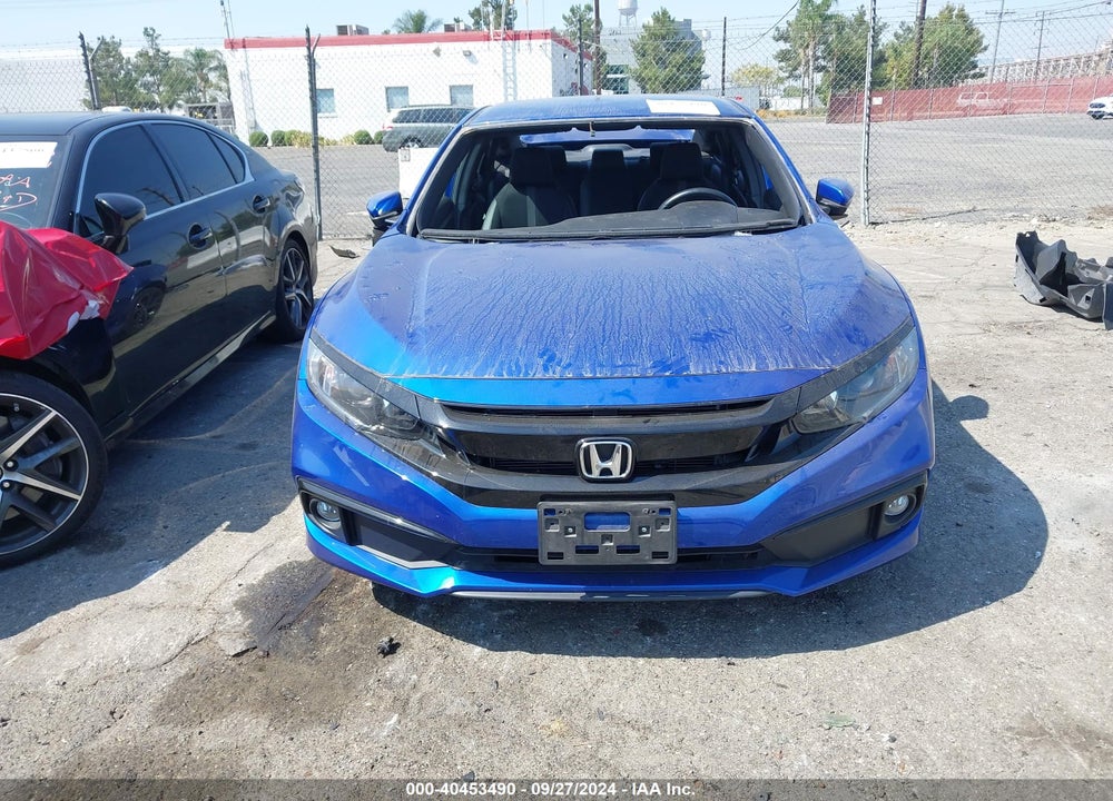 2020 HONDA CIVIC SPORT VIN: 2HGFC2F83LH600927