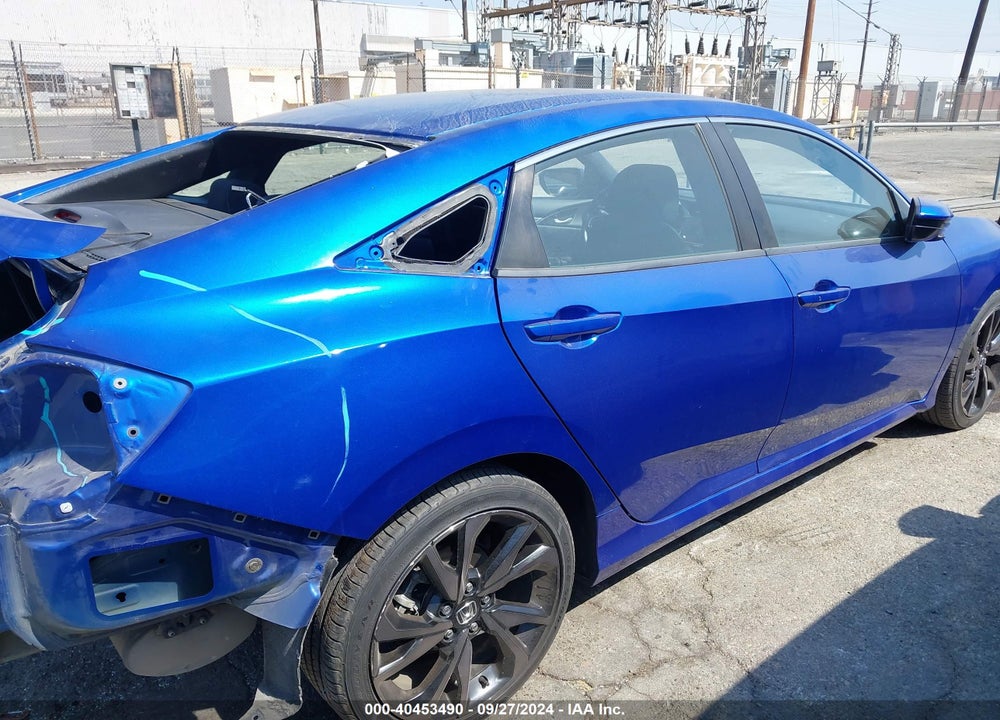 2020 HONDA CIVIC SPORT VIN: 2HGFC2F83LH600927