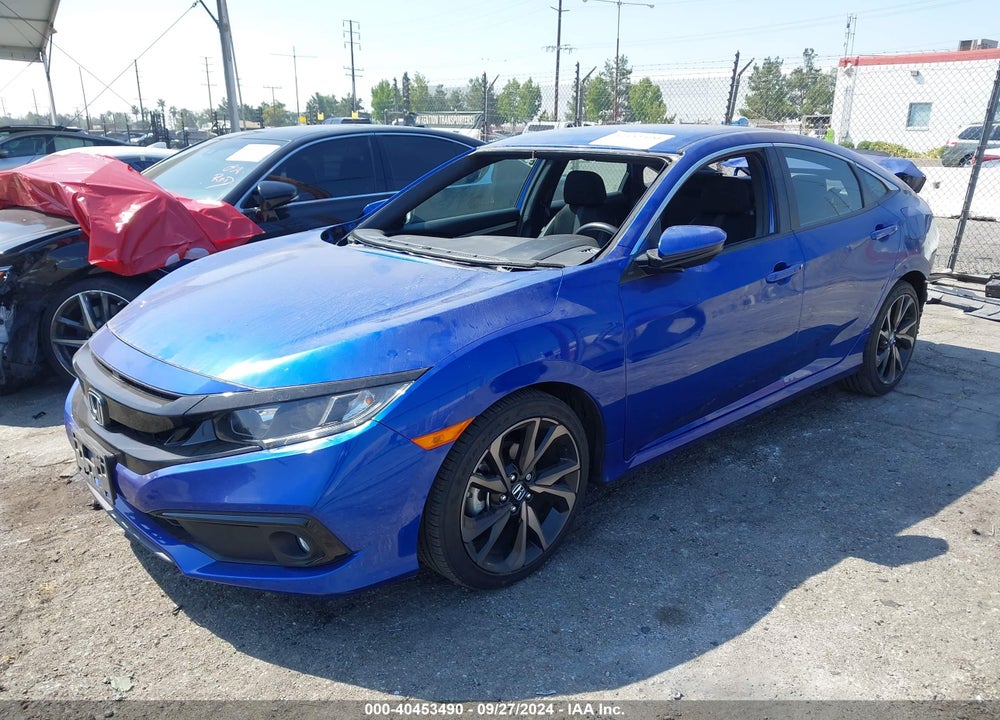 2020 HONDA CIVIC SPORT VIN: 2HGFC2F83LH600927