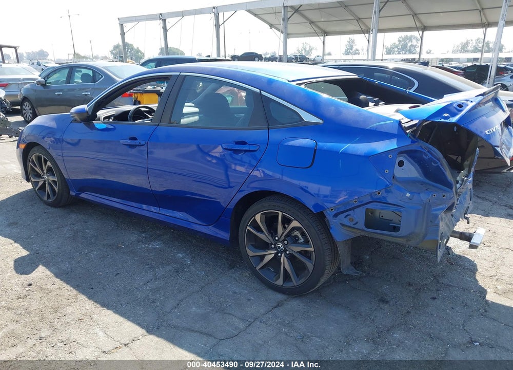 2020 HONDA CIVIC SPORT VIN: 2HGFC2F83LH600927
