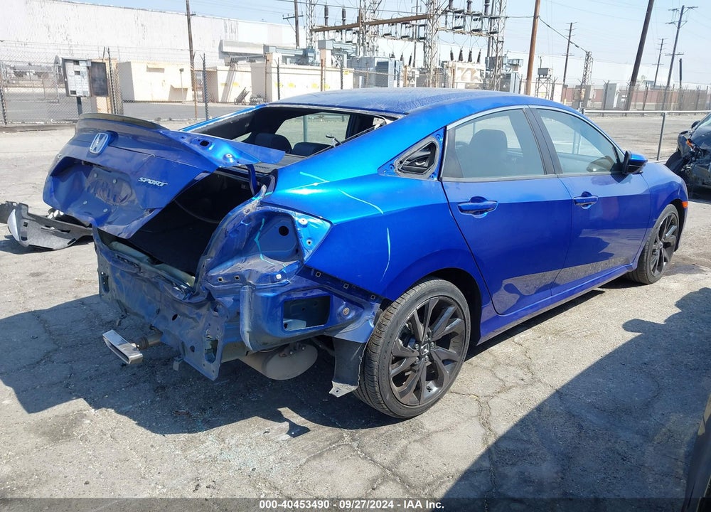 2020 HONDA CIVIC SPORT VIN: 2HGFC2F83LH600927