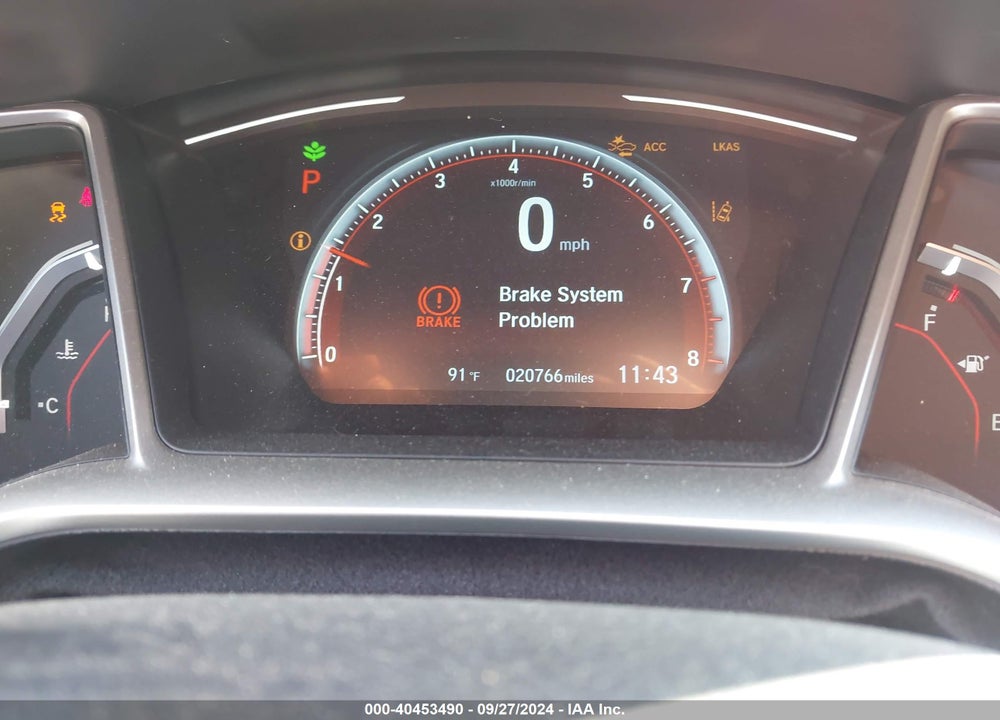 2020 HONDA CIVIC SPORT VIN: 2HGFC2F83LH600927
