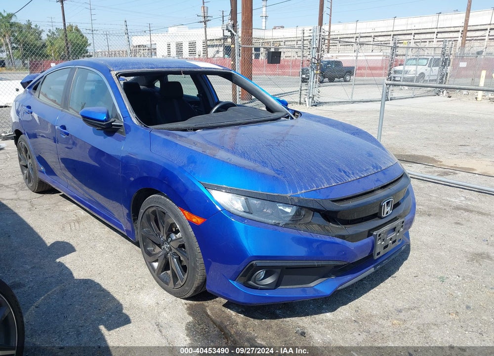 2020 HONDA CIVIC SPORT VIN: 2HGFC2F83LH600927