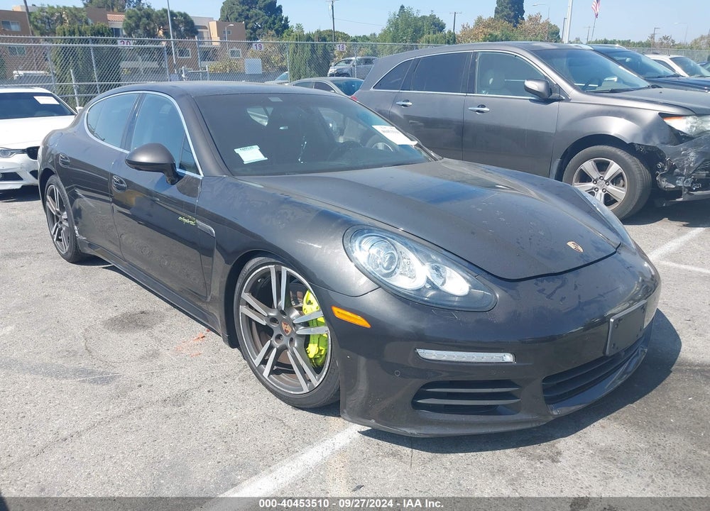 2014 PORSCHE PANAMERA E-HYBRID S VIN: WP0AD2A73EL044533