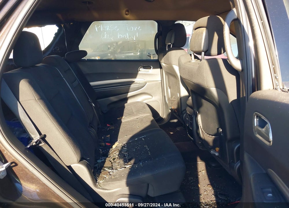 2017 DODGE DURANGO VIN: 1C4RDJAG2HC817106