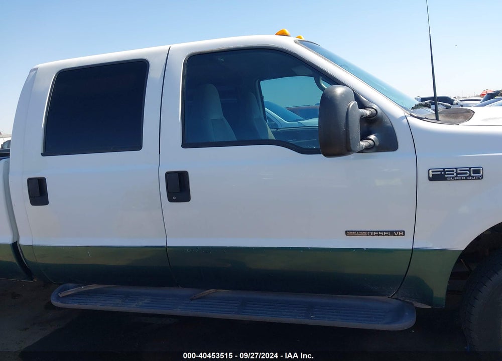 2001 FORD SUPER DUTY F-350 DRW LARIAT/XL/XLT VIN: 1FTWW33F41EA01862