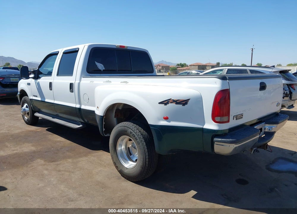 2001 FORD SUPER DUTY F-350 DRW LARIAT/XL/XLT VIN: 1FTWW33F41EA01862