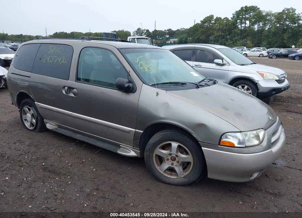 2002 NISSAN QUEST SE VIN: 4N2ZN16T32D806018