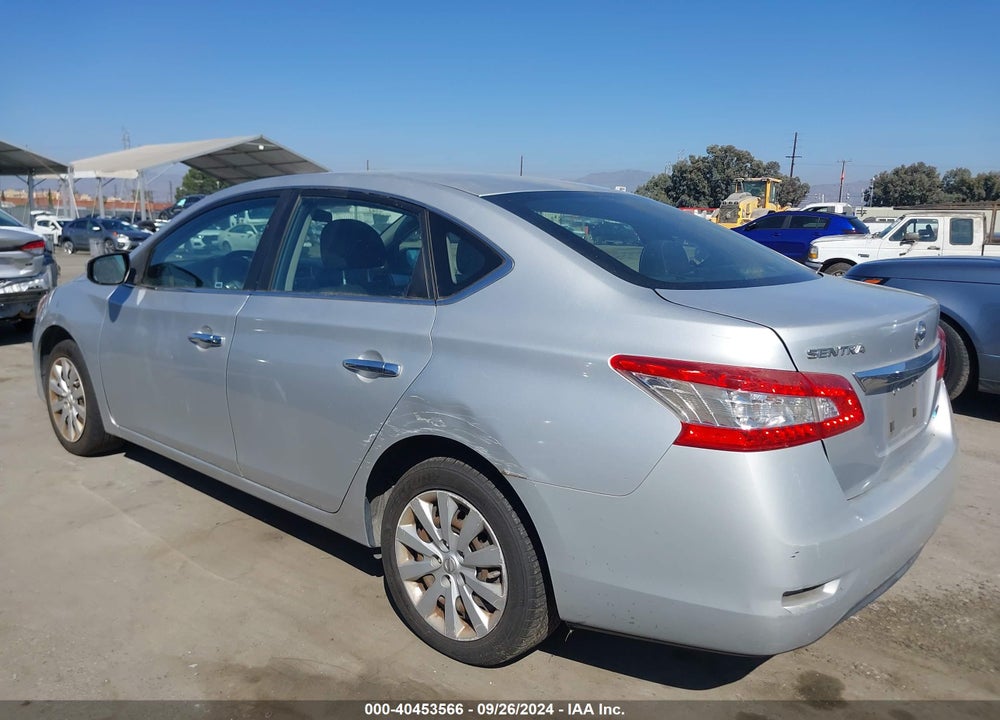 2014 NISSAN SENTRA SV VIN: 1N4AB7AP7EN855152